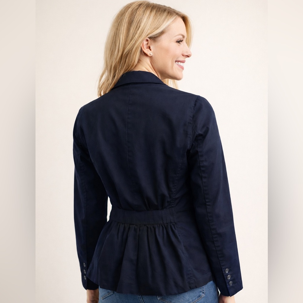 VTG Navy Sandro Blazer